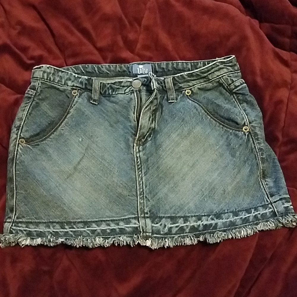 Jean skirt